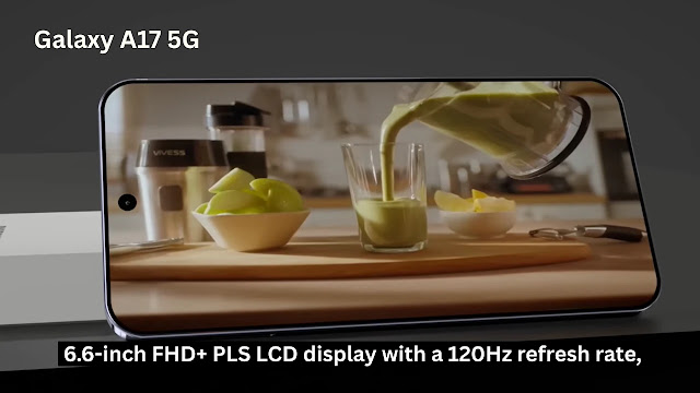 samsung galaxy a17 5g display