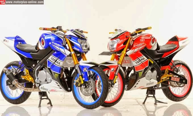 Gambar Modifikasi Motor New Vixion Drag