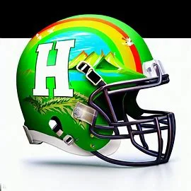 Hawaii Rainbow Warriors Concept Football Helmets