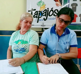 Escola Ubaldo Corrêa recebe ação pró estado do Tapajós.