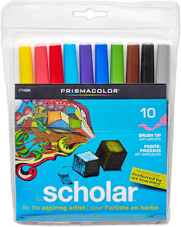 Prismacolor Scholar Brush Markers Reviews
