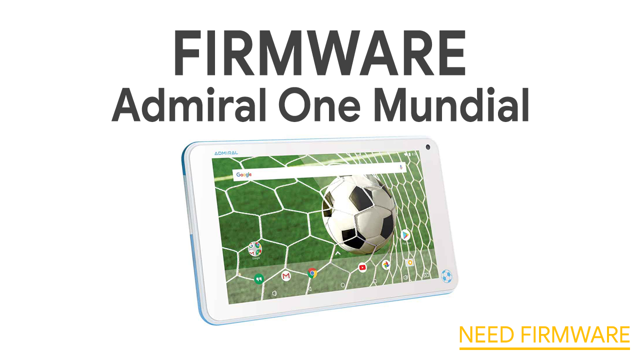 Firmware Tablet Admiral One Mundial