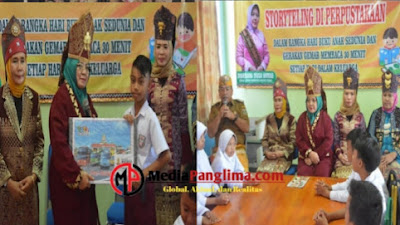 Peringati Hari Buku Anak Sedunia, Mardiana Musa Lakukan Storytelling Pada Anak SD