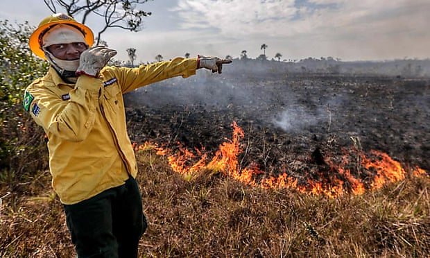  Muitos são responsáveis ​​pelos incêndios na Amazônia Brasileira