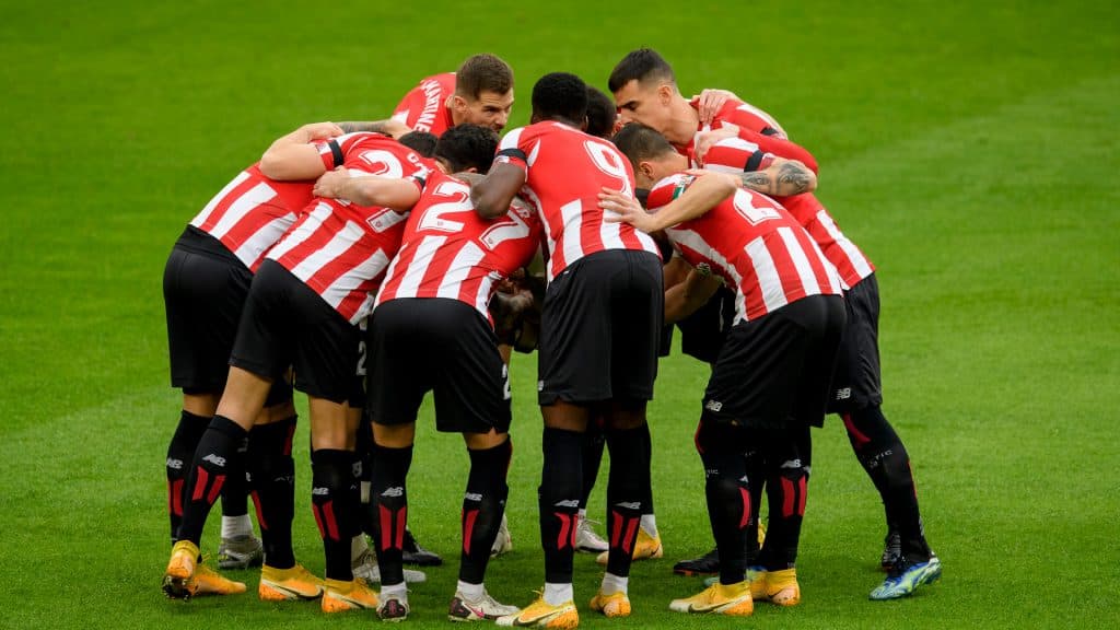 Les joueurs de l'Athletic Club