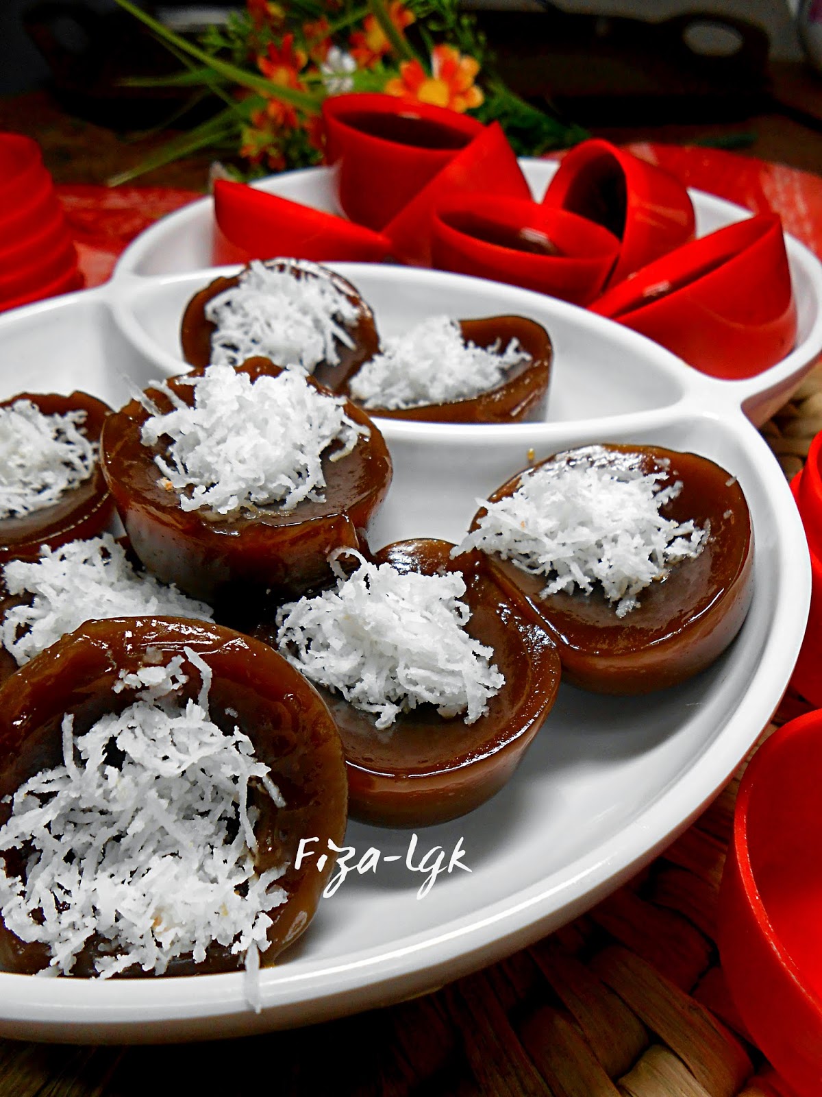 KUIH LOMPANG GULA MERAH  Fiza's Cooking