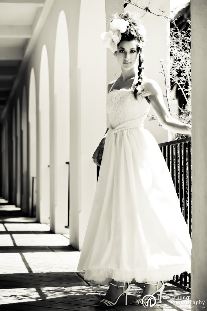 chic a-line bridal couture