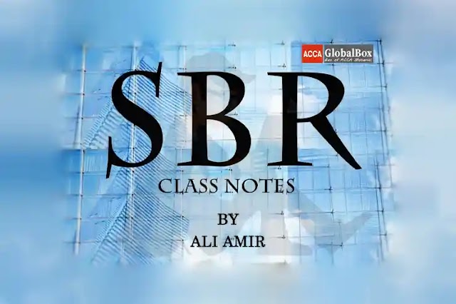 SBR | Class Notes - by ALI AMIR | 2020-2021