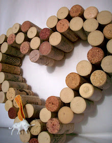 wine cork art