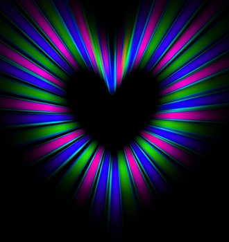 Colorful Heart Wallpapers