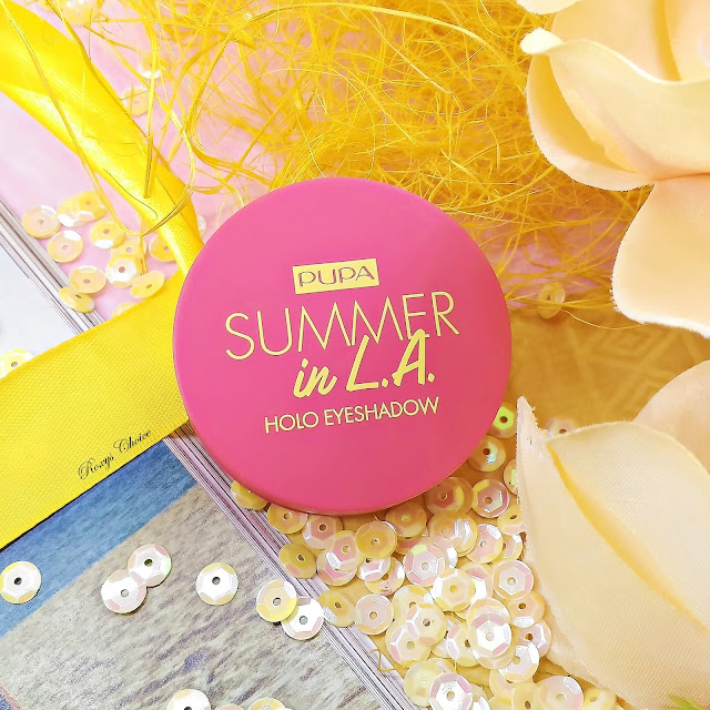 Фото моно теней для глаз 3D Holo Eyeshadow Summer in LA Pupa Milano