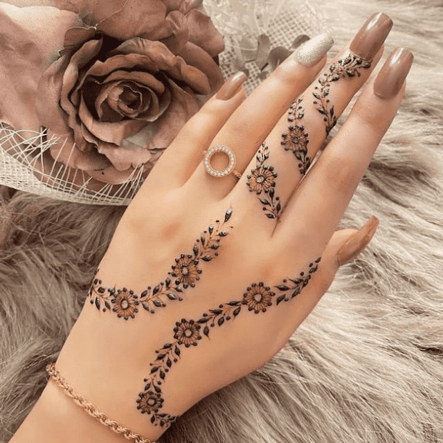 Modern Mehndi Design