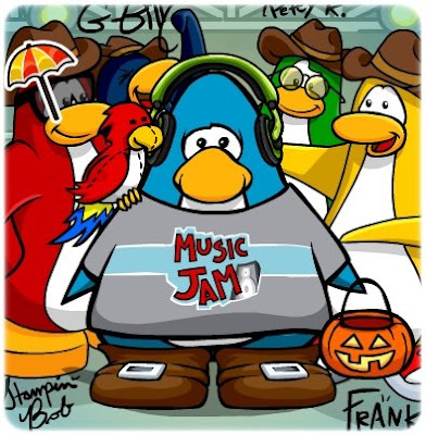 penguin band arkaplanı