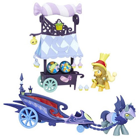 My Little Pony Nightmare Night Set Applejack Batpony Guard Chariot