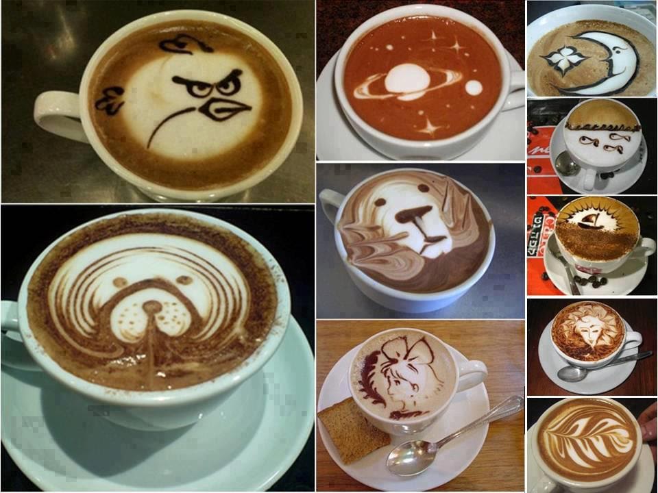 Unseen World Beautiful Coffee Art  
