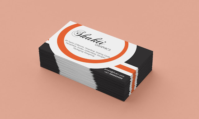 Business Card Designs by shakti kashyap H