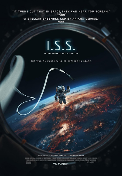 The theatrical poster for I.S.S.