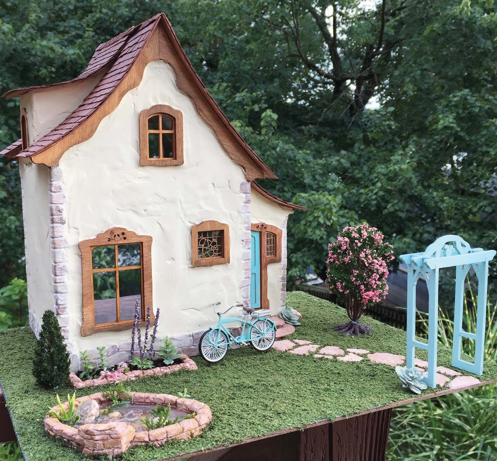 Nature's Soul Miniatures: miniature dollhouse pond