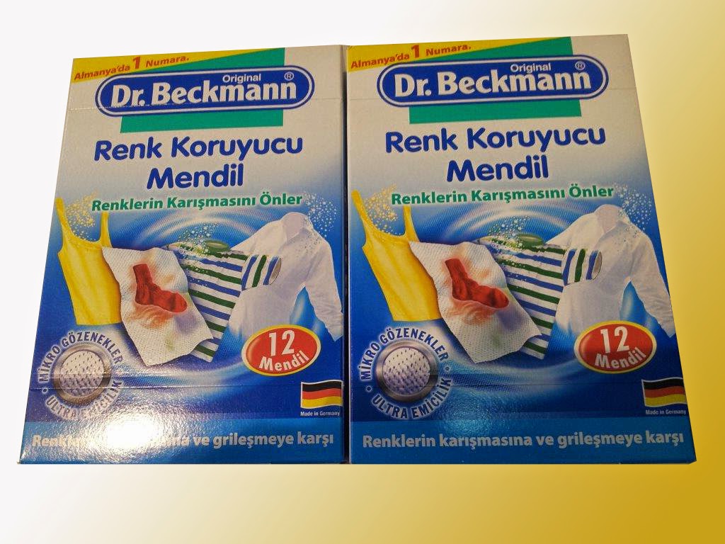  Dr Beckmann Renk Koruyucu Mendil Ücretsiz Kargo