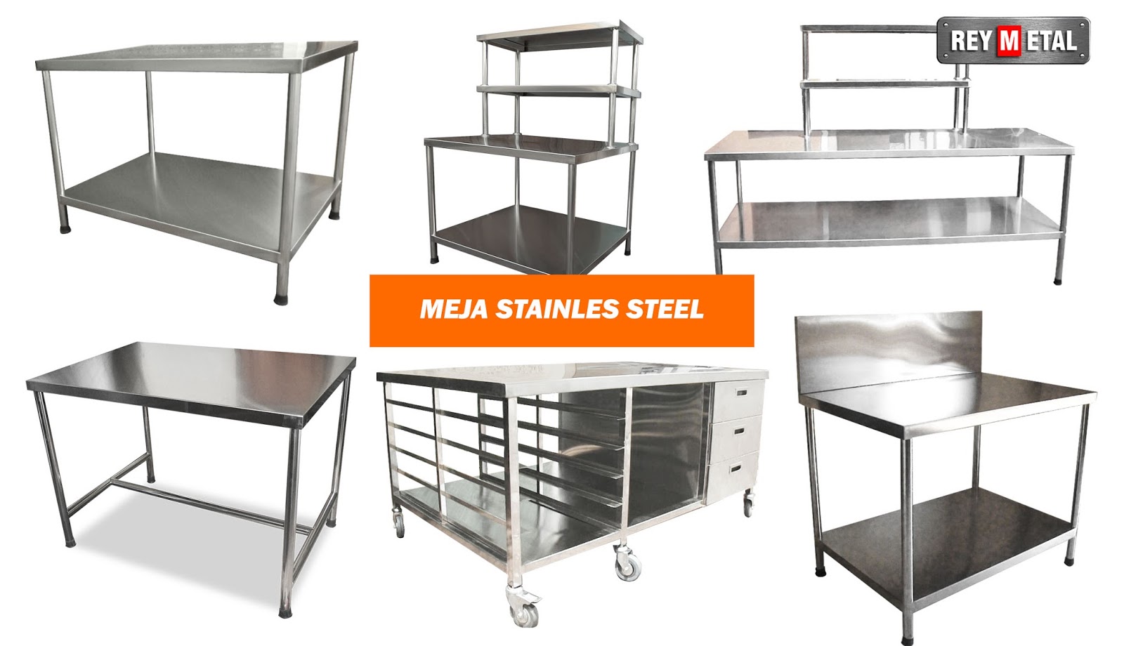 Kitchen Set Stainless Steel di Jogja 