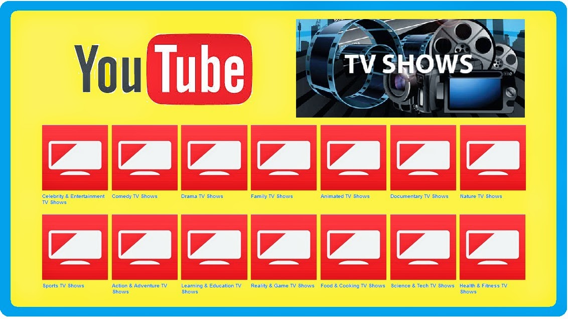  Click here for Youtube TV shows