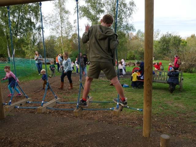 Hillier Gardens adventure playground