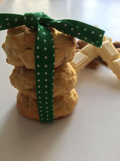 Cookies amandes et chocolat blanc