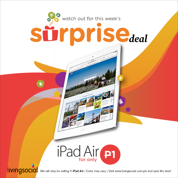 LivingSocial iPad Surprise Deal