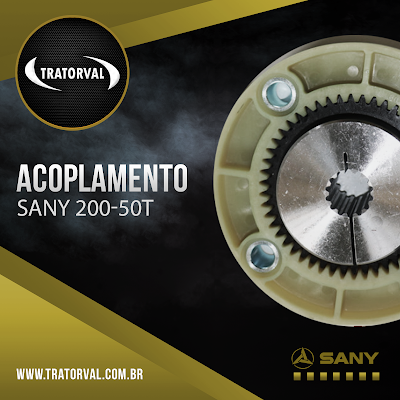 Acoplamento Escavadeiras Sany 200-50T