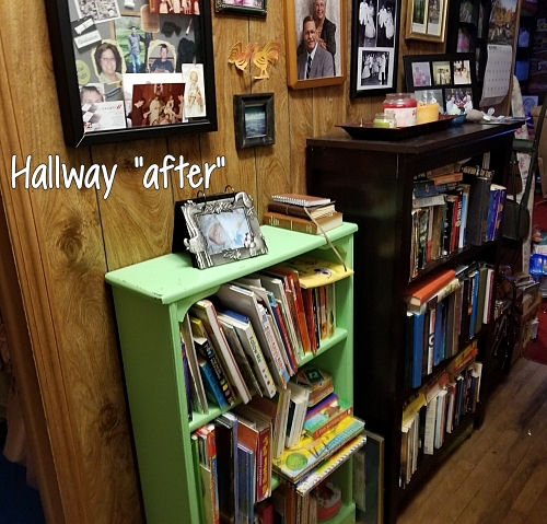 hallway after organizing