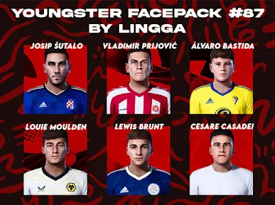 Youngster Facepack V87 For eFootball PES 2021