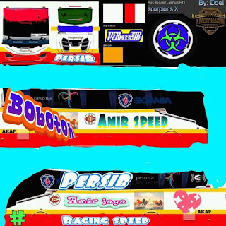Download Livery Bus Bobotoh Persib