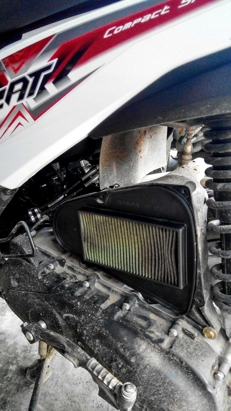 Modifikasi Filter Udara Ori Berasa Filter Udara Racing Replacement