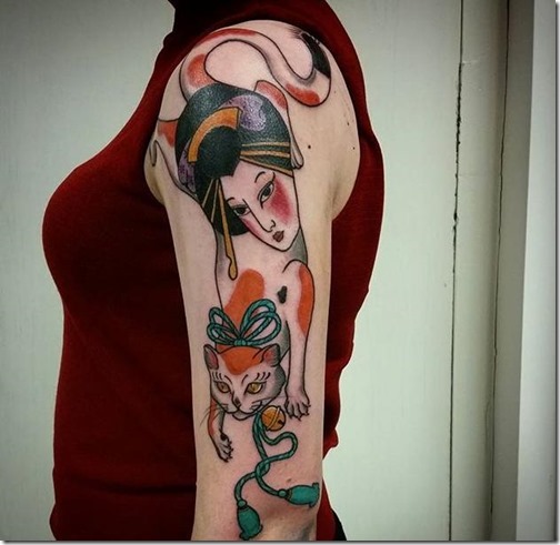 geisha_y_su_gatito_de_la_suerte