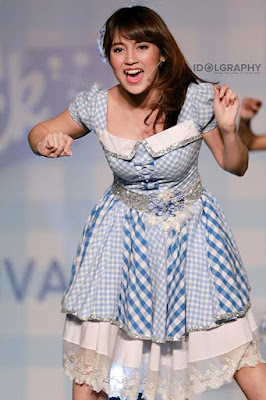 Foto Nabilah JKT48 Seifuku Gingham Check