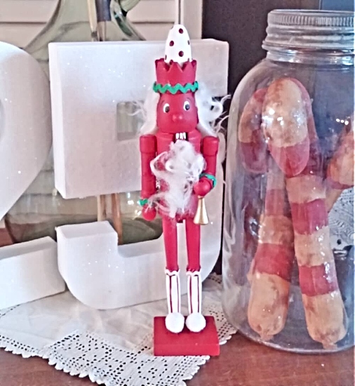 Dollar Store Nutcracker Makeover