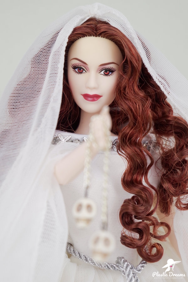 robe blanche barbie