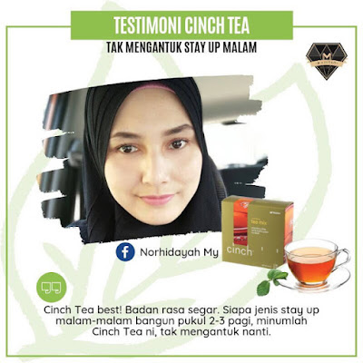 Testimoni Cinch Tea Shaklee