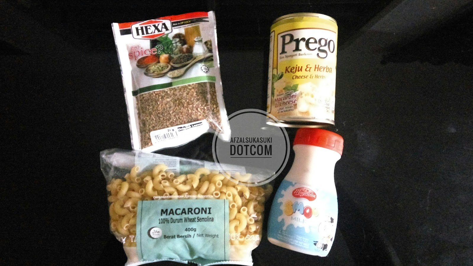 Rebus 1/2 paket macaroni terlebih dahulu. Tunggu macaroni 