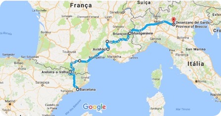 mapa barcelona ate dezensano A