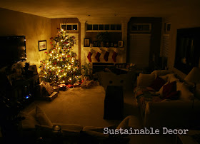 Christmas tree on Christmas Eve: Sustainable Decor