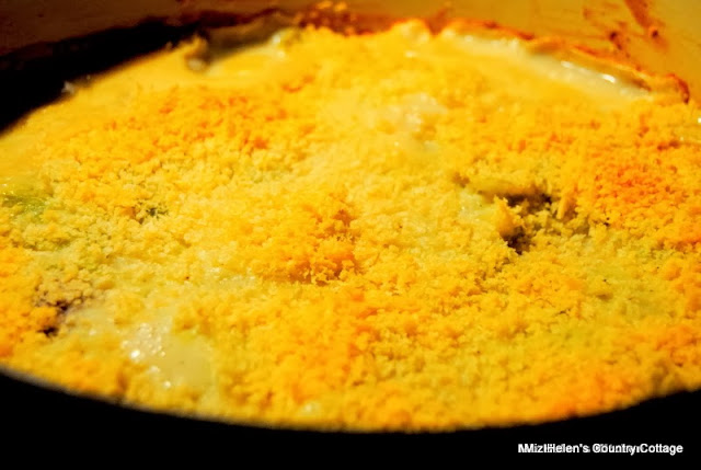 Baked Creamed Cabbage and Potatoes at Miz Helen's Country Cottage