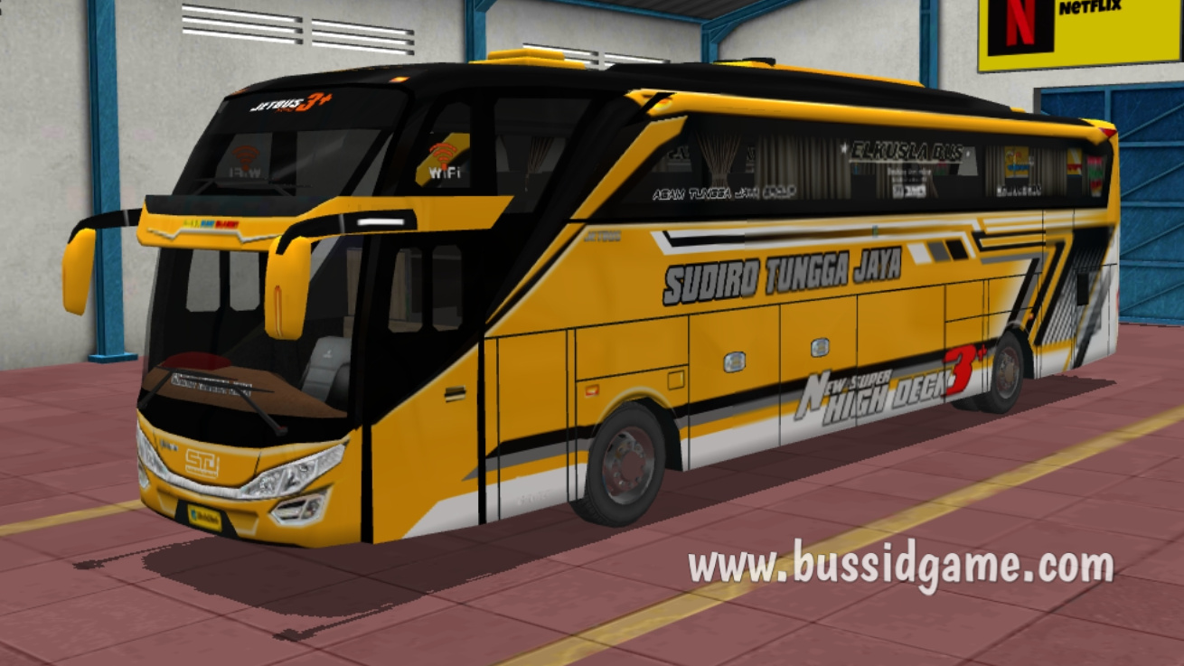 Koleksi Livery Bus STJ JB3+ SHD Ori Facelift By Blahbloh