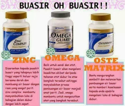 set buasir shaklee