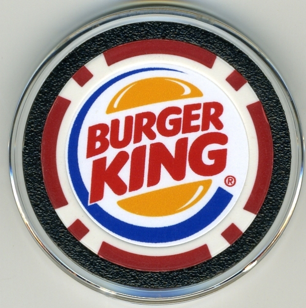 Burger Poker Chip