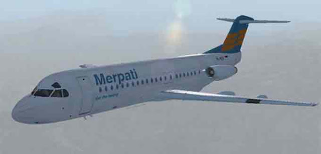 Foto Gambar Pesawat Terbang Merpati Airlines 20