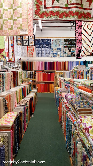 Exploring Fabric Stores in Florida by www.madebyChrissieD.com