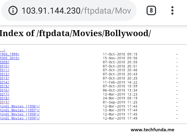 index of movie