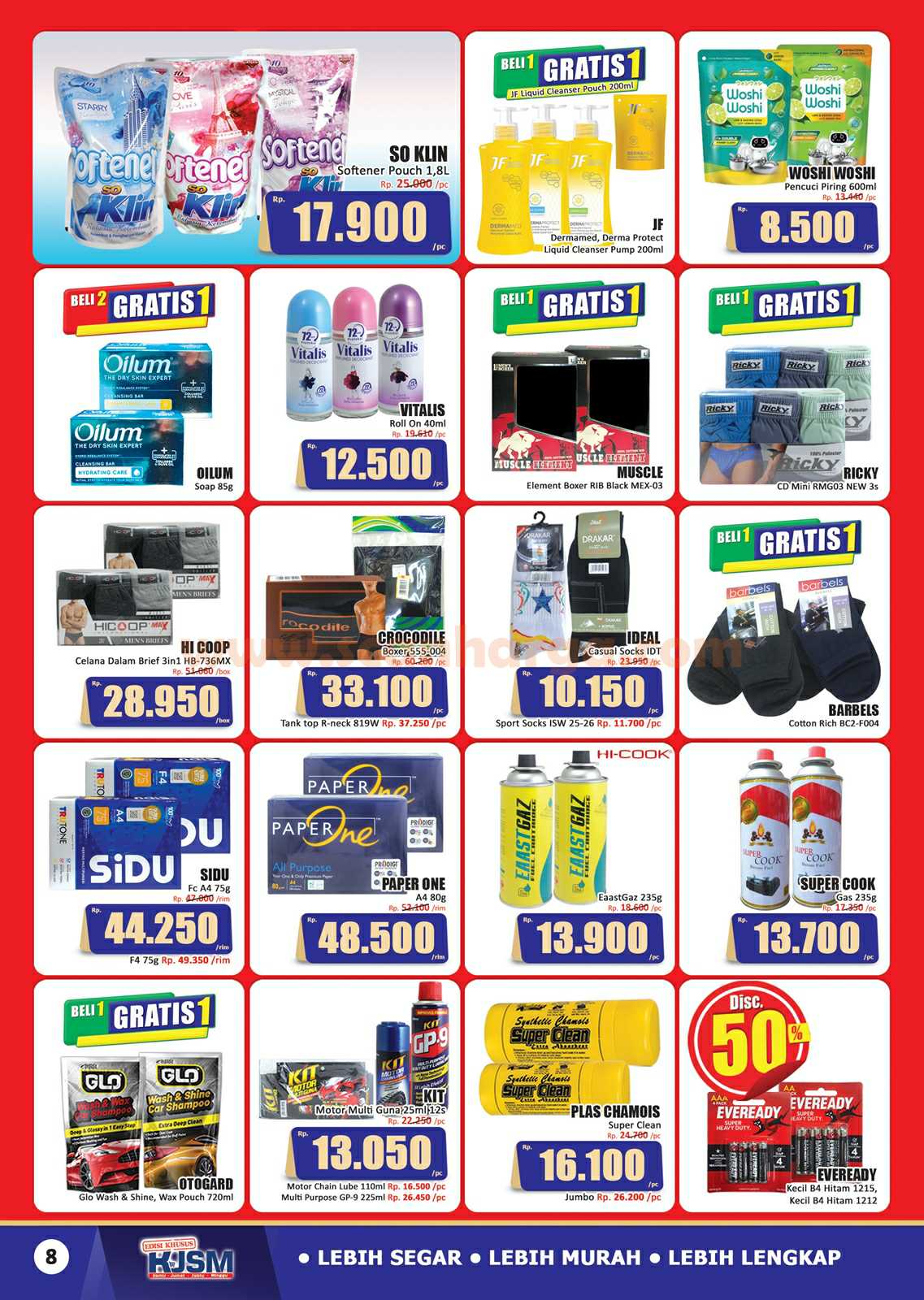 Katalog Promo JSM Hari Hari Swalayan 28 - 31 Maret 2024 8