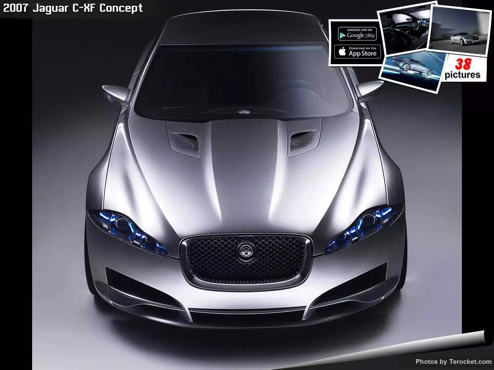 Hình ảnh xe ô tô Jaguar C-XF Concept 2007 & nội ngoại thất